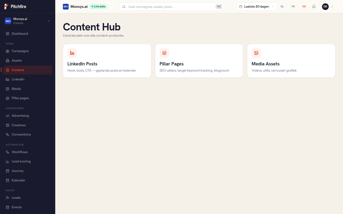 Content hub